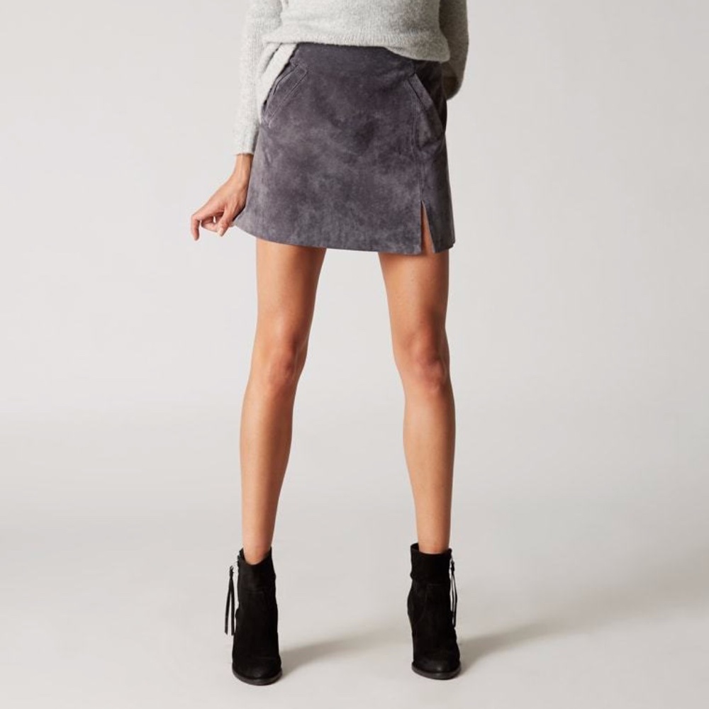 Blank NYC Suede Mini Skirt - Size 26